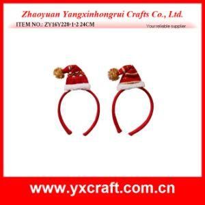 Christmas Decoration (ZY16Y228-1-2 24CM) Christmas Happy Birthday Headband