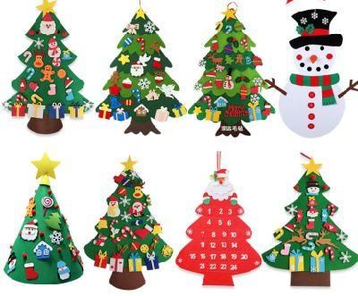 Christmas Decoration 3D Handmade Felt Home Christmas Decoration Craft Tree