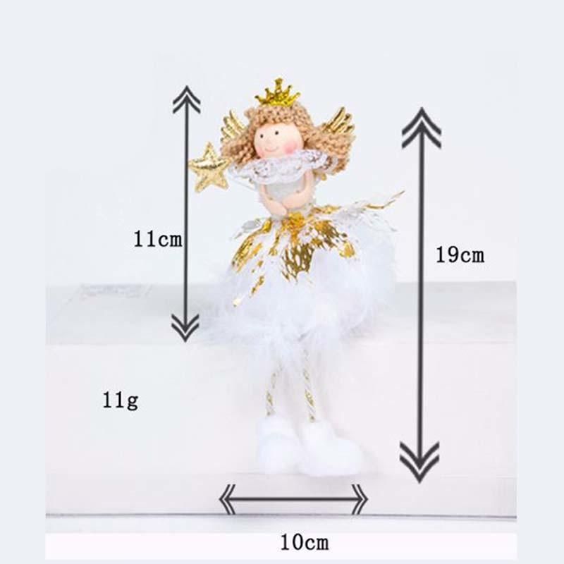 Cute Christmas Home Decor Table Decoration Ornament Angel Toy Doll