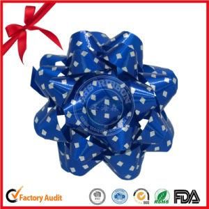 Printed Pattern Star Bow for Decoration or Gift Packaging