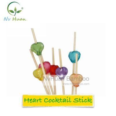 Decorative Fruit Skewers Bamboo Cocktail Toothpicks Party Picks