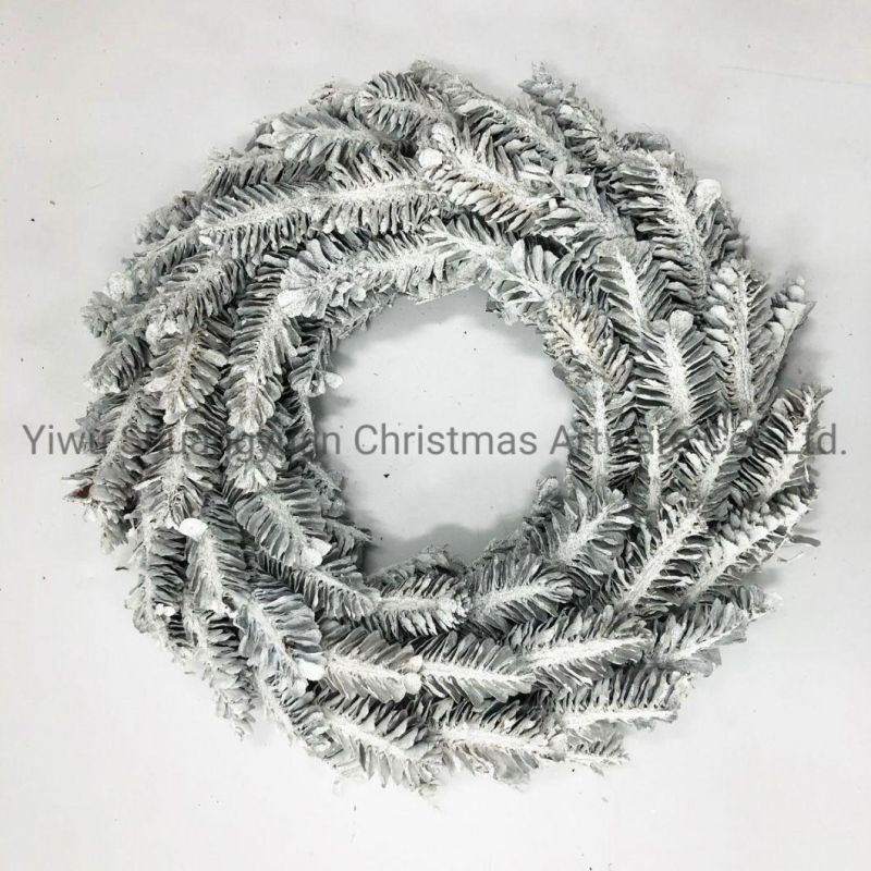 Christmas New Design Wreath for Holiday Wedding Party Decoration Supplies Hook Ornament Craft Gifts