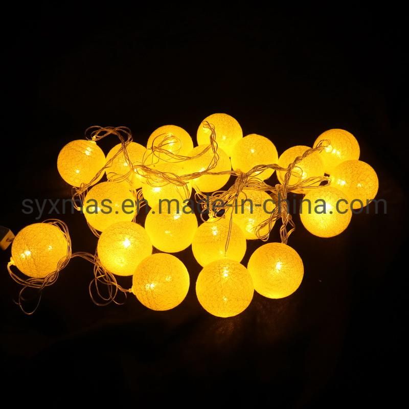 Christmas Ball Light Yellow 110V, 220V