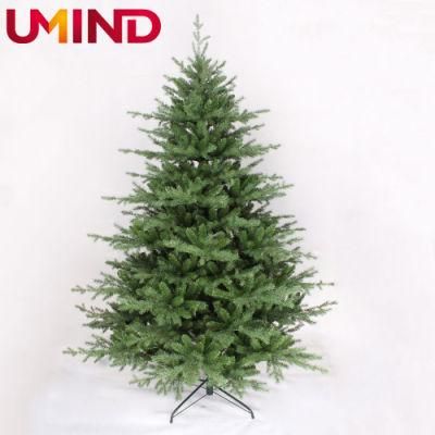 Yh2156 New 2021 Innovative Green Plastic 240cm Christmas Tree for Shopping Mall Indoor Outdoor