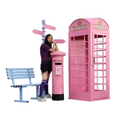 Customized British London Telephone Booth